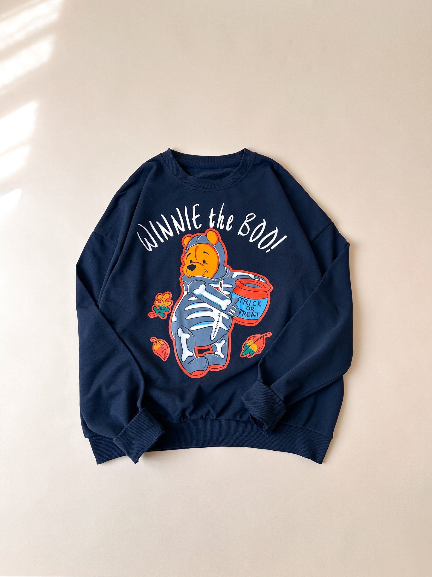 Skeleton Boo Sweater - runs oversized!