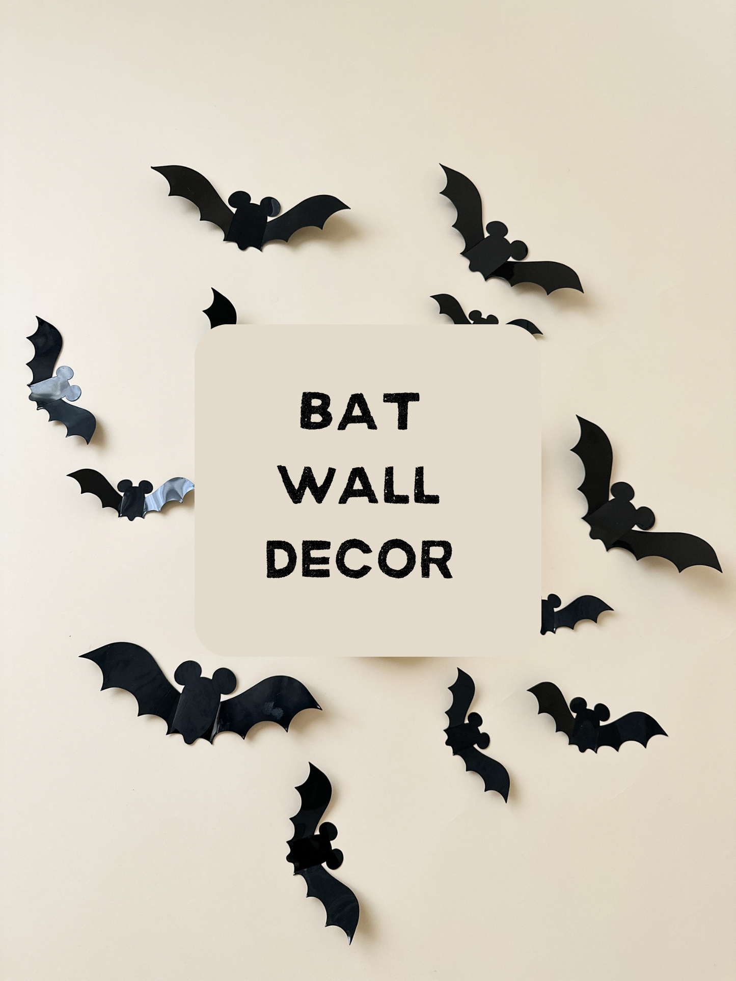 Bat Wall Decor